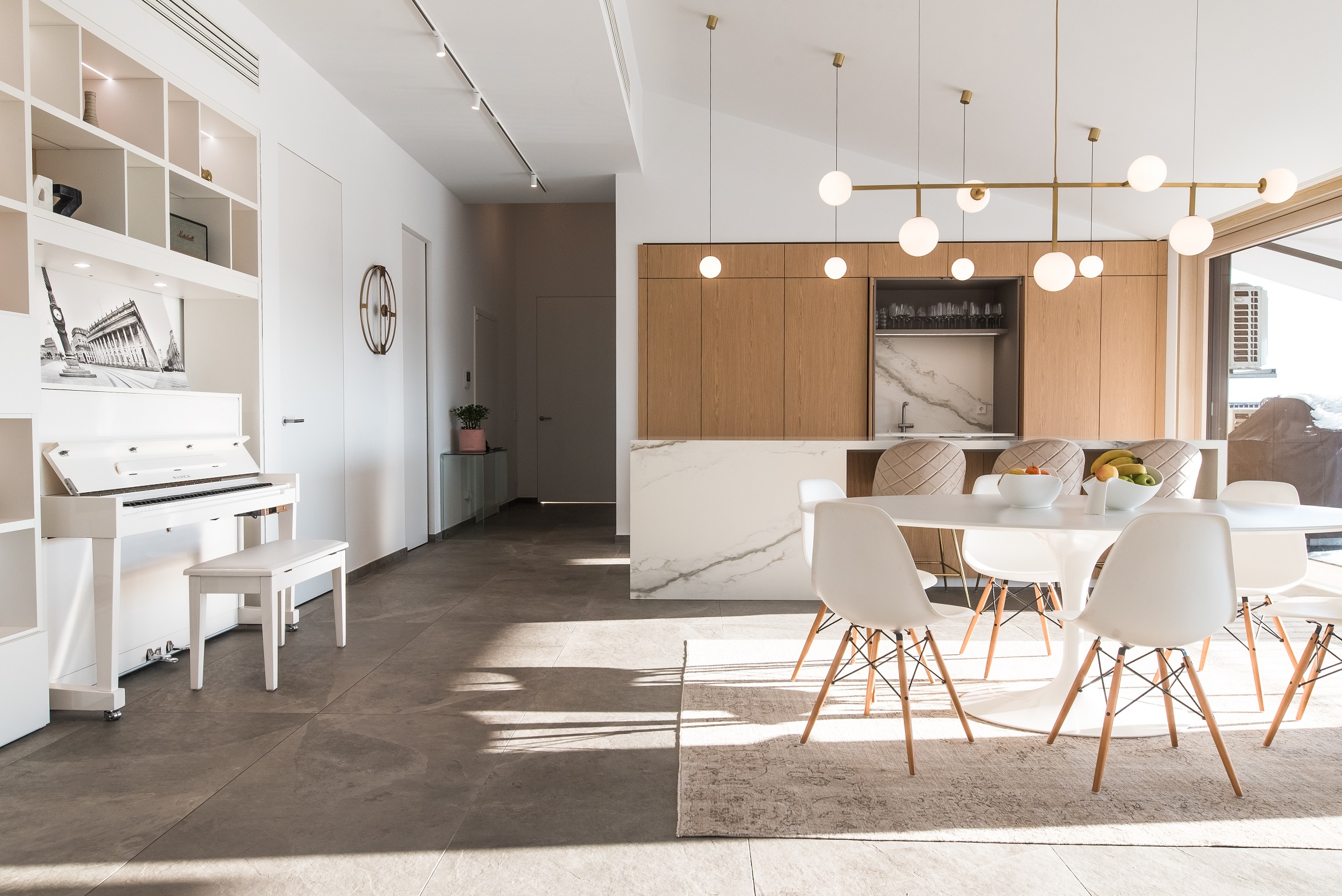 Penthouse design aménagement intérieur Luxembourg.