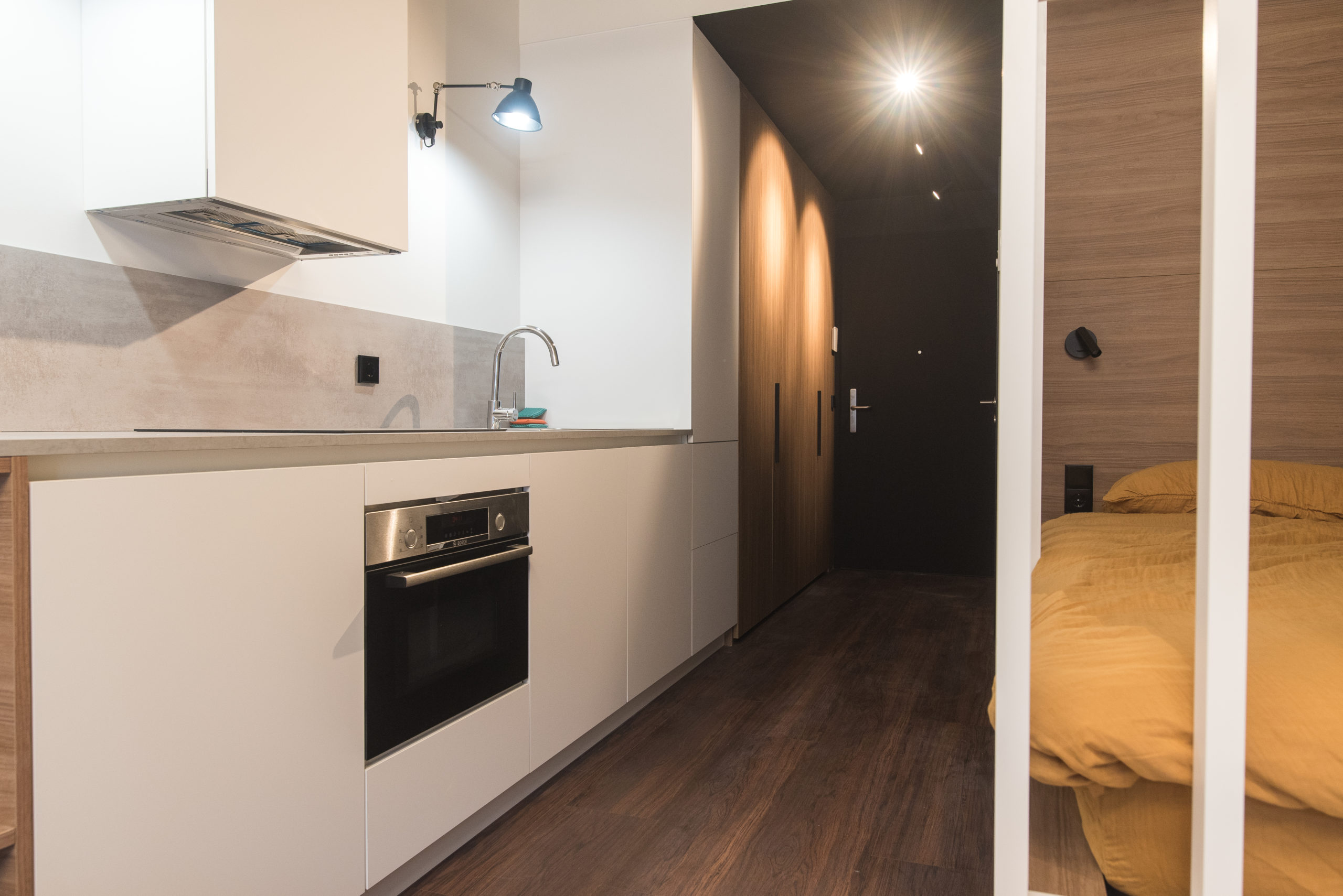 architecture interieur projet menuiserie sur mesure cuisine dressing appartement meublés Luxembourg